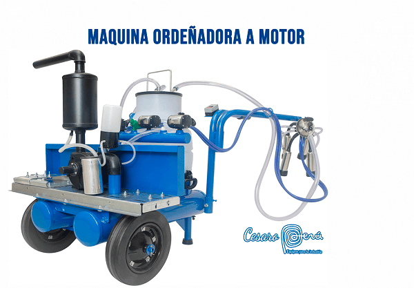 MAQUINA ORDEÑADORA A MOTOR- CESAROPERU-LIMA